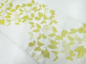 蝶模様織出し踊り帯